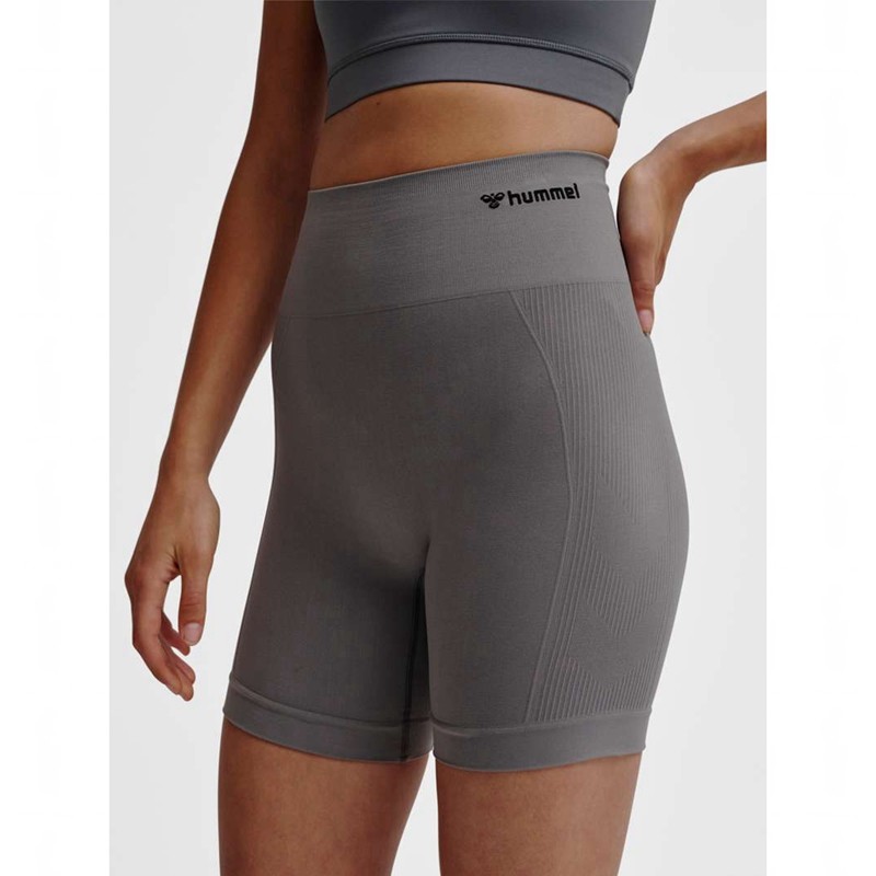 Hummel Tif Seamless Kurze Hose Damen Grau | 526730-914