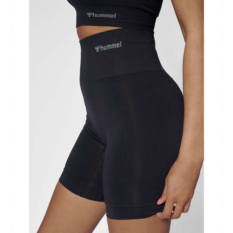 Hummel Tif Seamless Kurze Hose Damen Schwarz | 891453-490