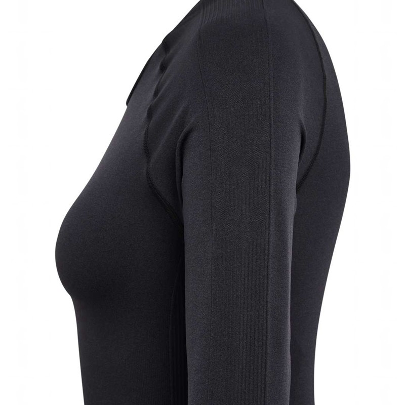 Hummel Tif Seamless L/S T-shirts Damen Schwarz | 995849-274