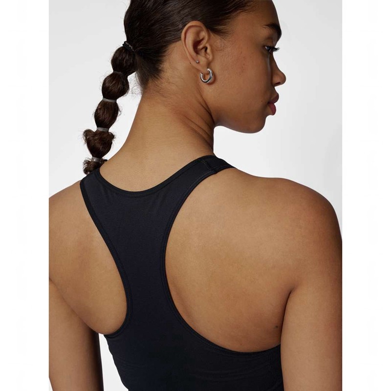 Hummel Tif Seamless Padded Sport BH Damen Schwarz | 811918-937