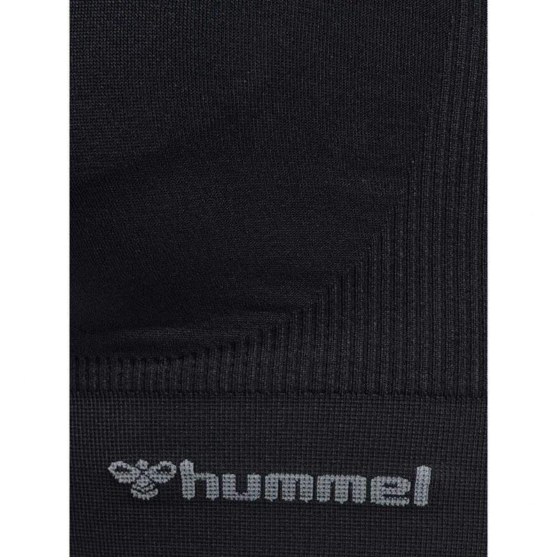 Hummel Tif Seamless Padded Sport BH Damen Schwarz | 811918-937