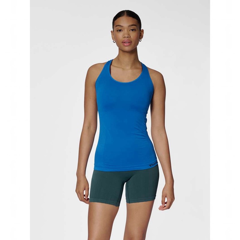 Hummel Tif Seamless Tanktop Damen Blau | 246919-482