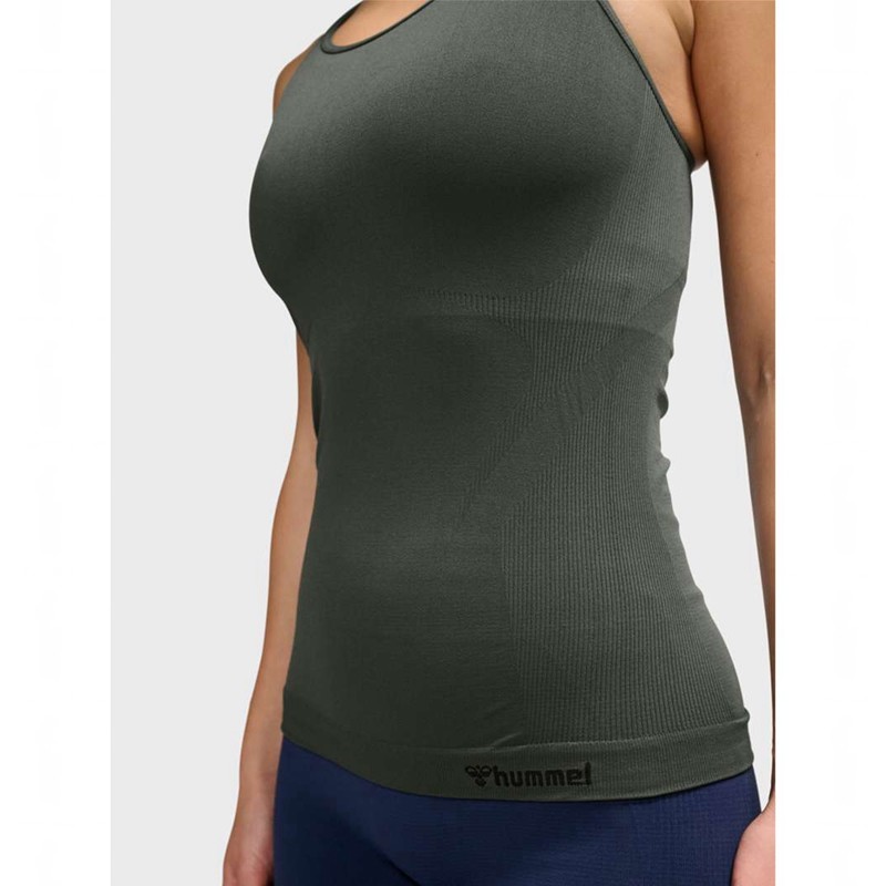 Hummel Tif Seamless Tanktop Damen Grün | 543959-320