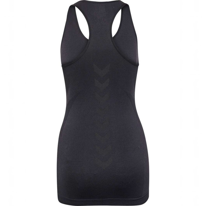 Hummel Tif Seamless Tanktop Damen Schwarz | 913981-398