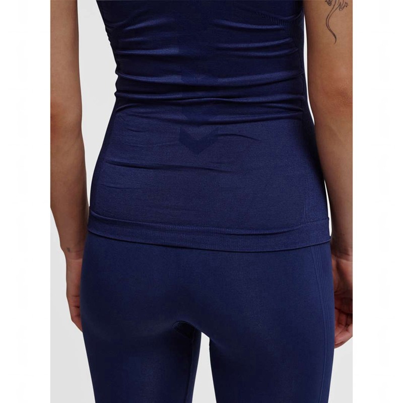 Hummel Tif Seamless Tanktop Damen Schwarz | 075766-427