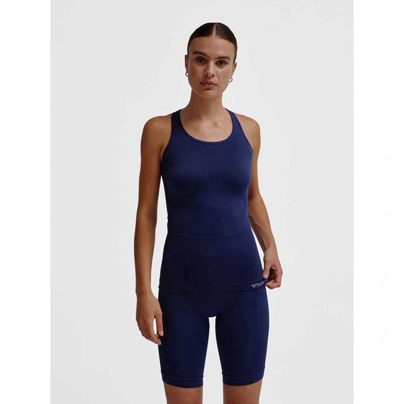 Hummel Tif Seamless Tanktop Damen Schwarz | 075766-427