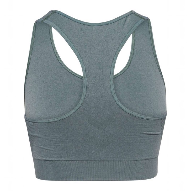 Hummel Tif Seamless Top Sport BH Damen Grau | 127346-288