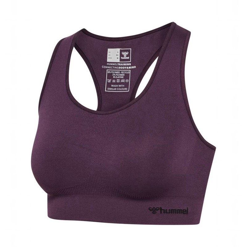 Hummel Tif Seamless Top Sport BH Damen Lila | 924665-671