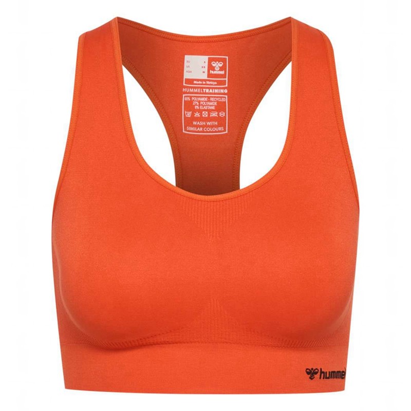 Hummel Tif Seamless Top Sport BH Damen Orange | 299028-267