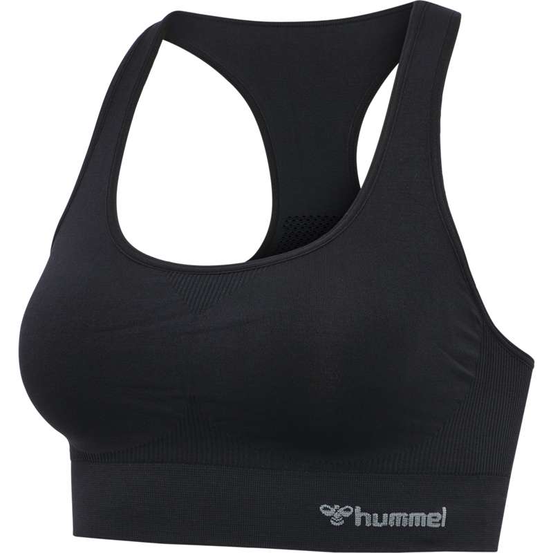 Hummel Tif Seamless Top Sport BH Damen Schwarz | 810830-033