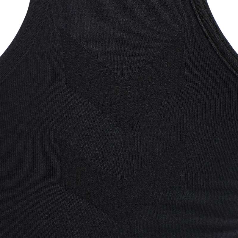 Hummel Tif Seamless Top Sport BH Damen Schwarz | 810830-033