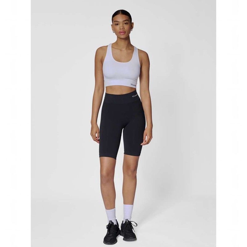 Hummel Tif Seamless Top Sport BH Damen Weiß | 642160-728