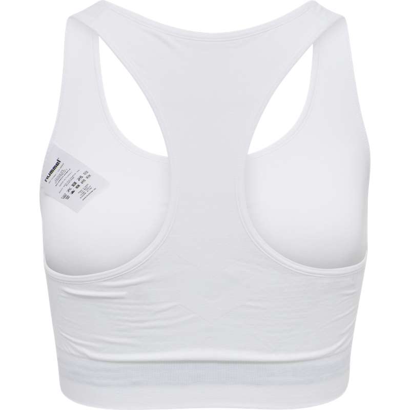 Hummel Tif Seamless Top Sport BH Damen Weiß | 642160-728