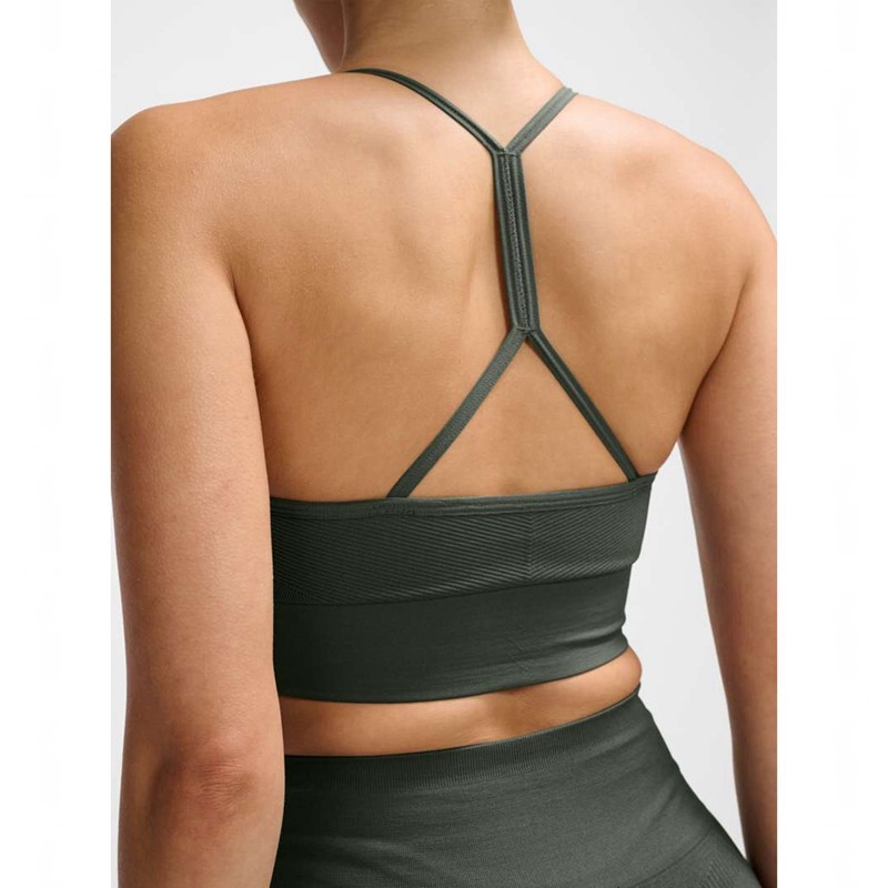 Hummel Tiffy Seamless Top Kleid Damen Grün | 426669-970