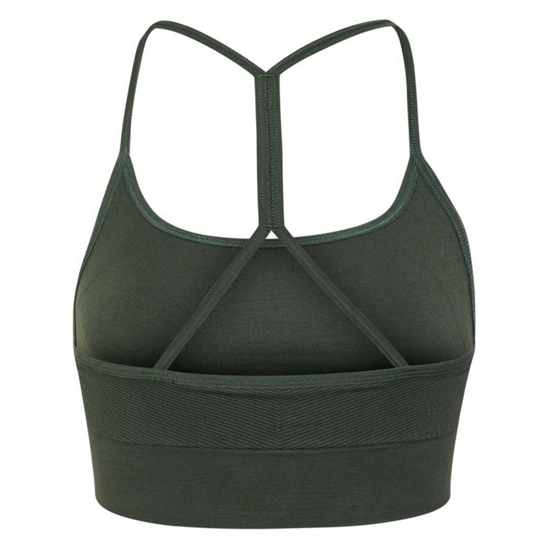 Hummel Tiffy Seamless Top Kleid Damen Grün | 426669-970