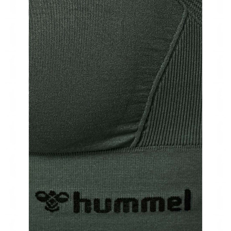 Hummel Tiffy Seamless Top Kleid Damen Grün | 426669-970