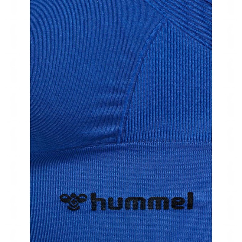 Hummel Tiffy Seamless Top Sport BH Damen Blau | 059180-793