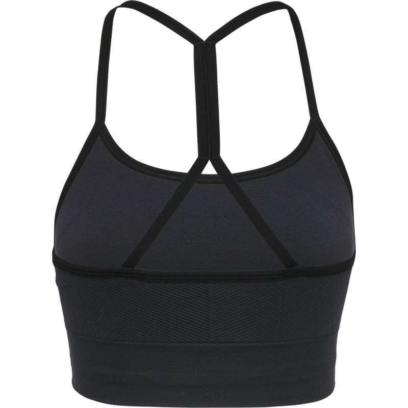 Hummel Tiffy Seamless Top Sport BH Damen Schwarz | 824233-037