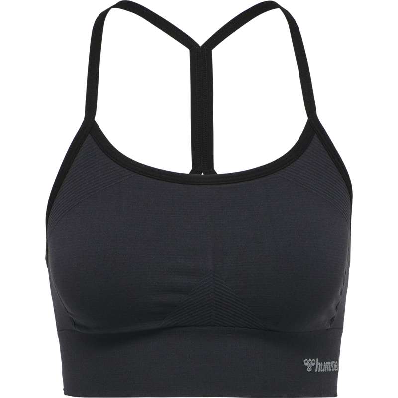 Hummel Tiffy Seamless Top Sport BH Damen Schwarz | 824233-037