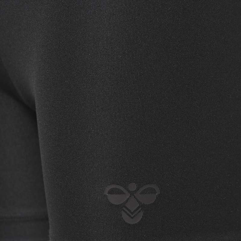 Hummel Tona Tight Kurze Hose Kinder Schwarz | 530571-402