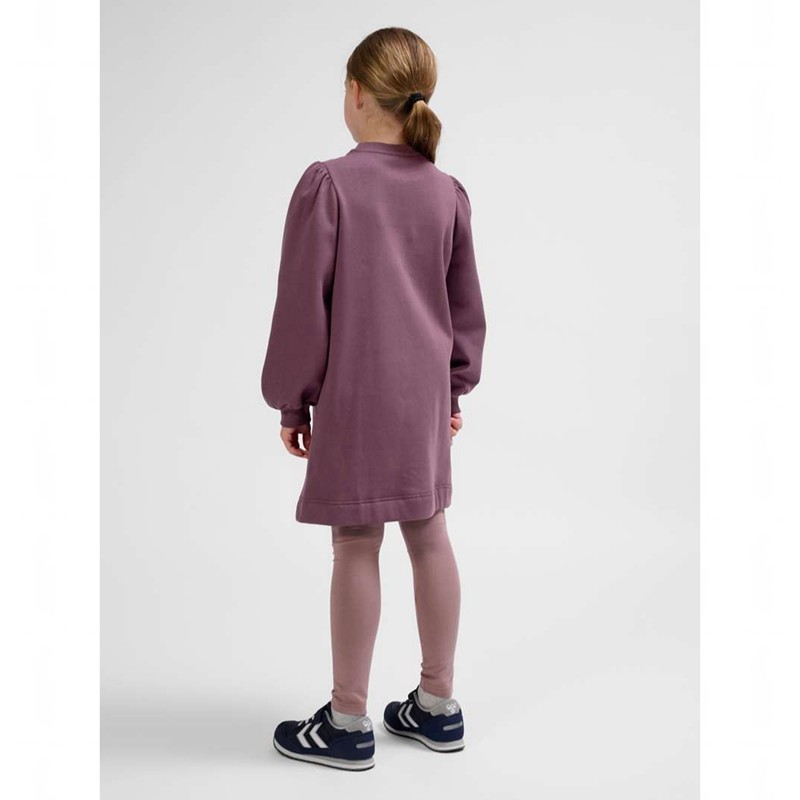 Hummel Tone L/S Kleid Kinder Fuchsie | 688757-053