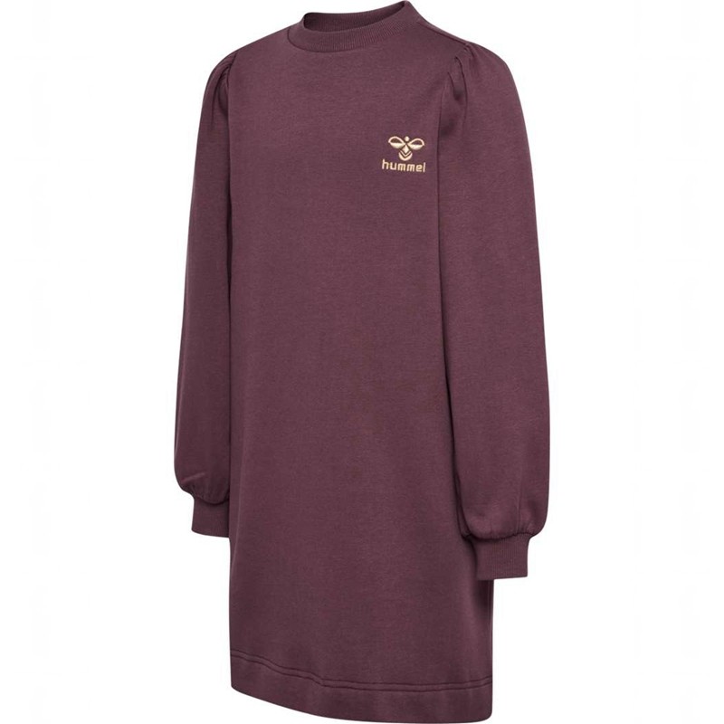 Hummel Tone L/S Kleid Kinder Fuchsie | 688757-053