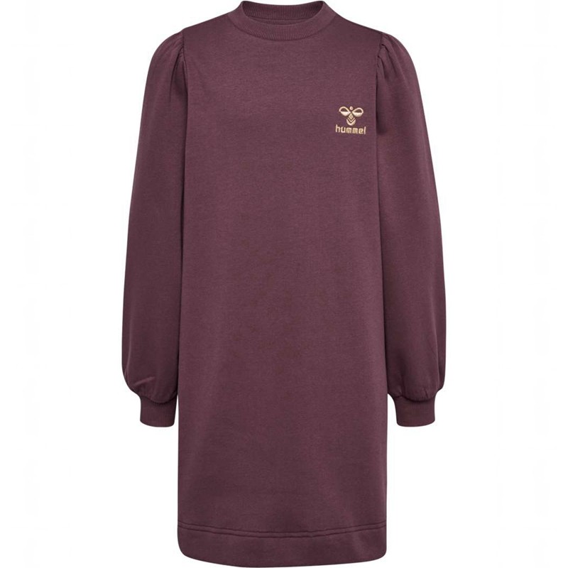 Hummel Tone L/S Kleid Kinder Fuchsie | 688757-053