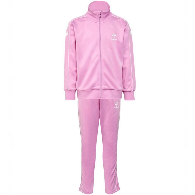 Hummel Track Tracksuit Sportbekleidung Kinder Rosa | 045174-655