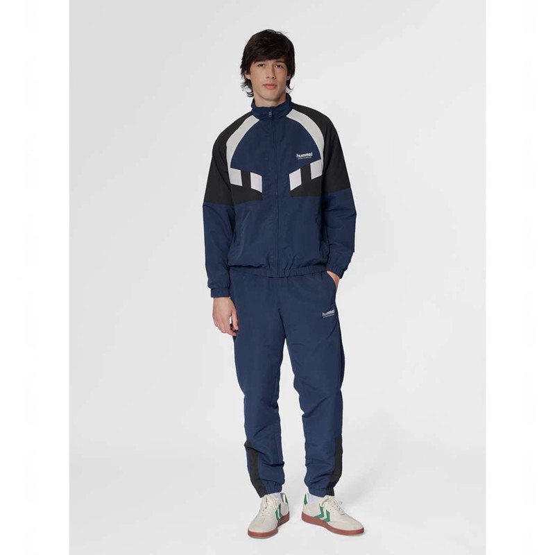 Hummel Tracksuit Sportswear Polo Shirts Herren Navy | 358425-623