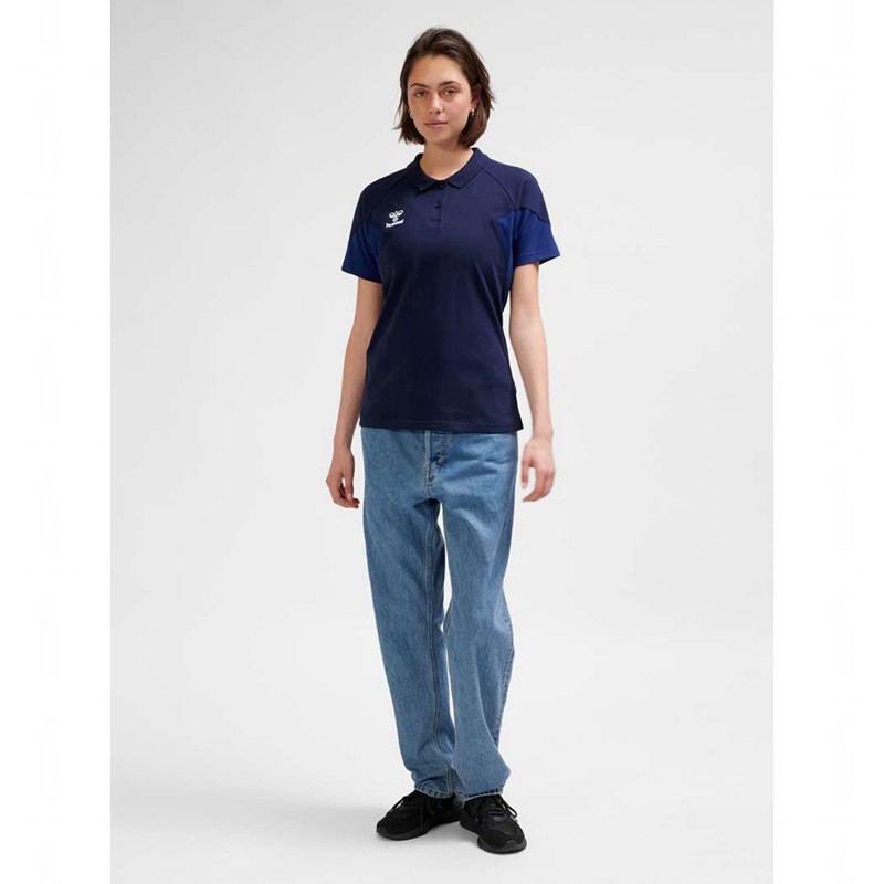 Hummel Travel Polo Strumpfhose Damen Navy | 076016-755
