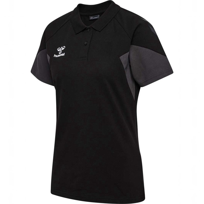 Hummel Travel Polo T-shirts Damen Schwarz | 603564-085