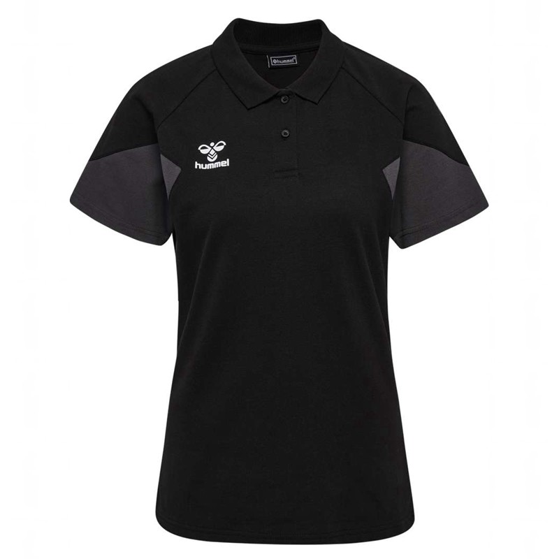 Hummel Travel Polo T-shirts Damen Schwarz | 603564-085