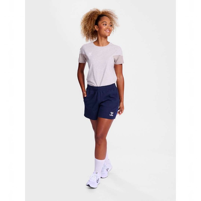 Hummel Travel S/S T-shirts Damen Grau | 210392-365