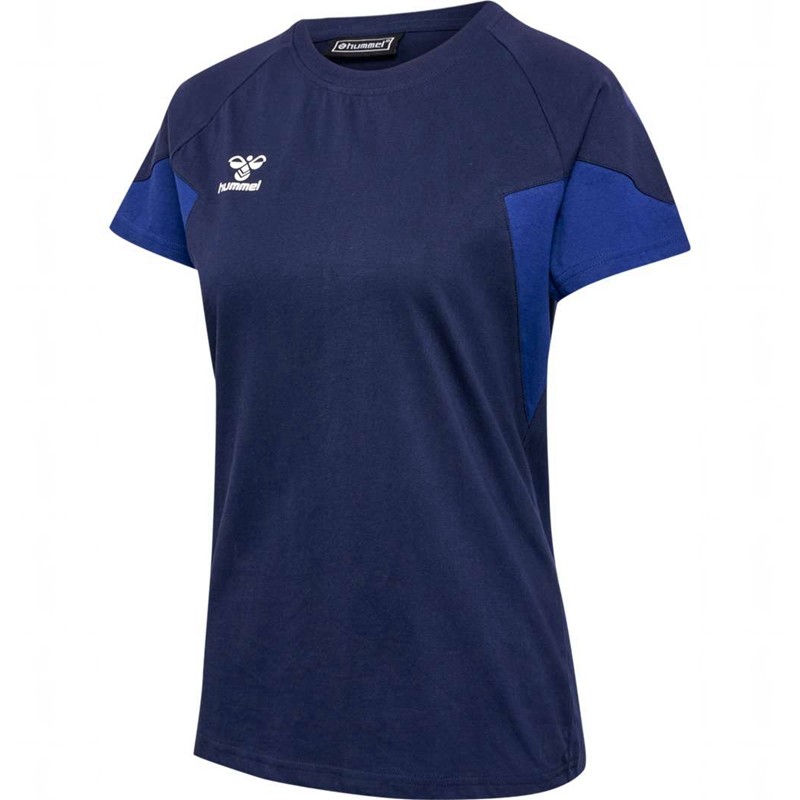 Hummel Travel S/S T-shirts Damen Navy | 325684-125