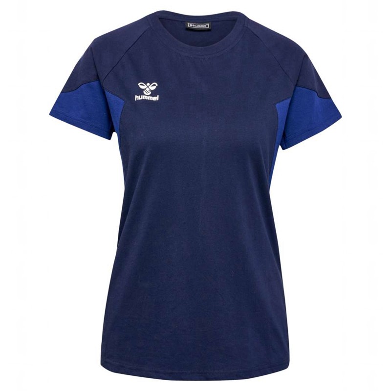 Hummel Travel S/S T-shirts Damen Navy | 325684-125