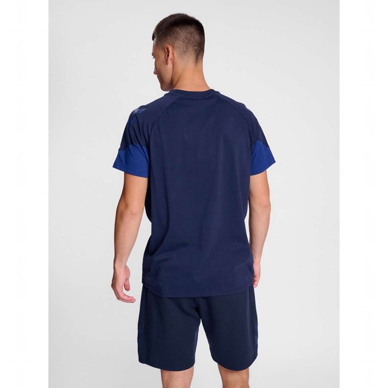 Hummel Travel S/S T-shirts Herren Navy | 547910-019