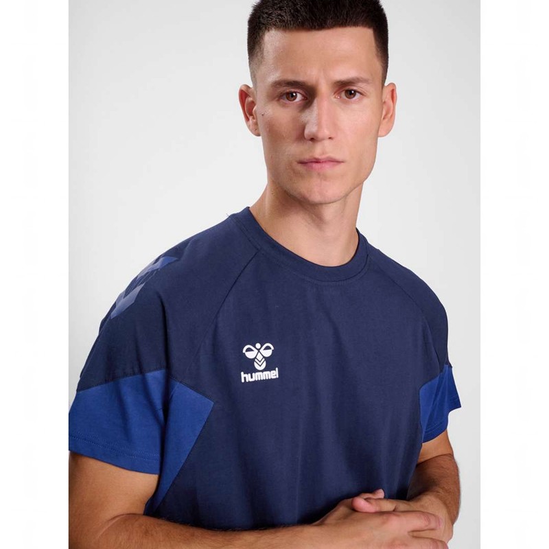 Hummel Travel S/S T-shirts Herren Navy | 547910-019