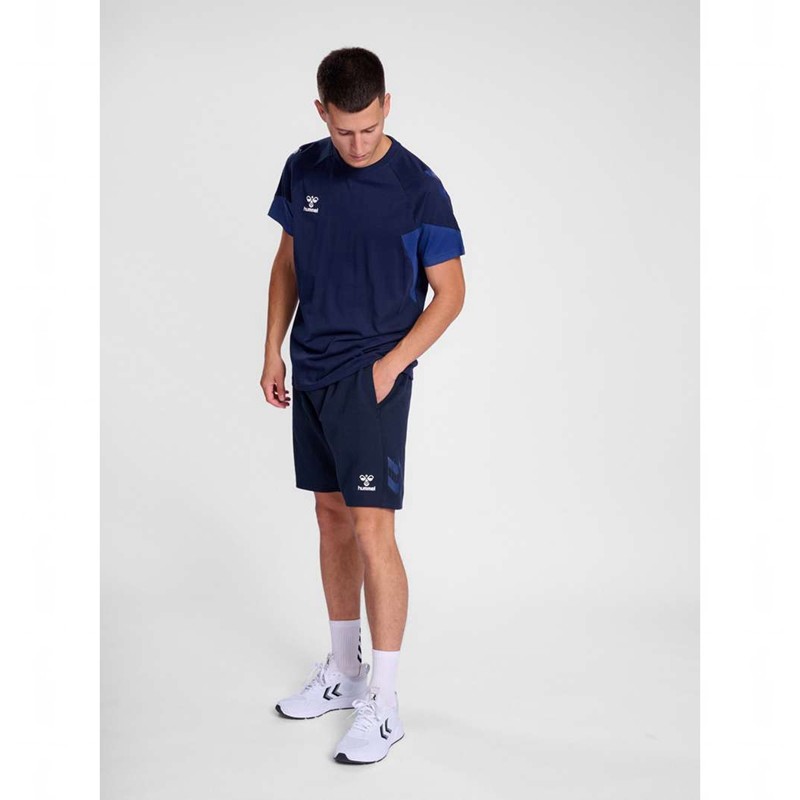 Hummel Travel S/S T-shirts Herren Navy | 547910-019