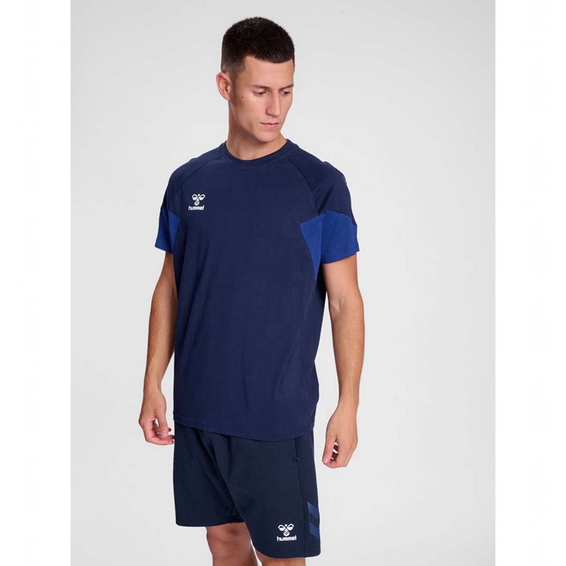 Hummel Travel S/S T-shirts Herren Navy | 547910-019