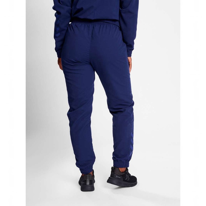 Hummel Travel Woven T-shirts Damen Navy | 739799-500