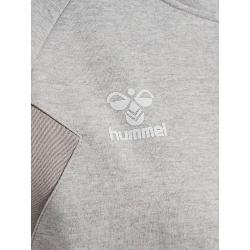 Hummel Travel Zip Hoodie Damen Grau | 219536-799