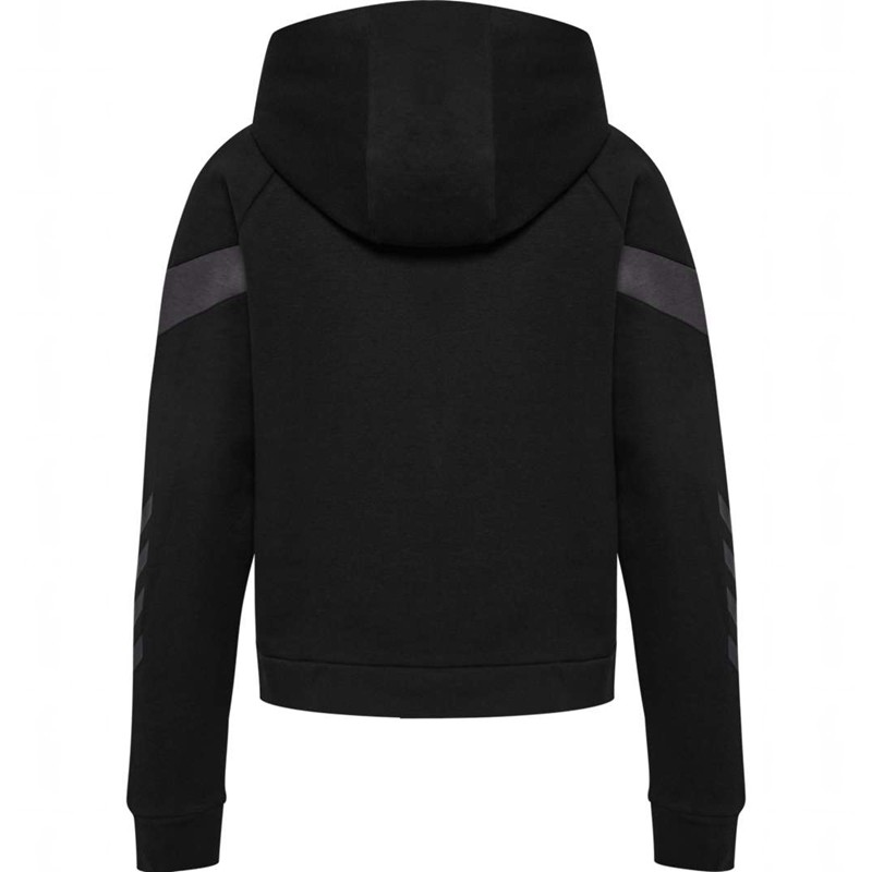 Hummel Travel Zip Hoodie Damen Schwarz | 317756-914