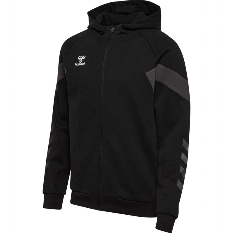 Hummel Travel Zip Hoodie Herren Schwarz | 804106-546