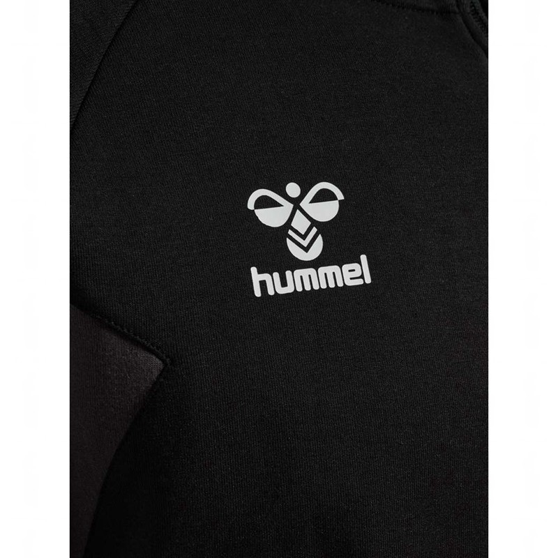 Hummel Travel Zip Hoodie Herren Schwarz | 804106-546