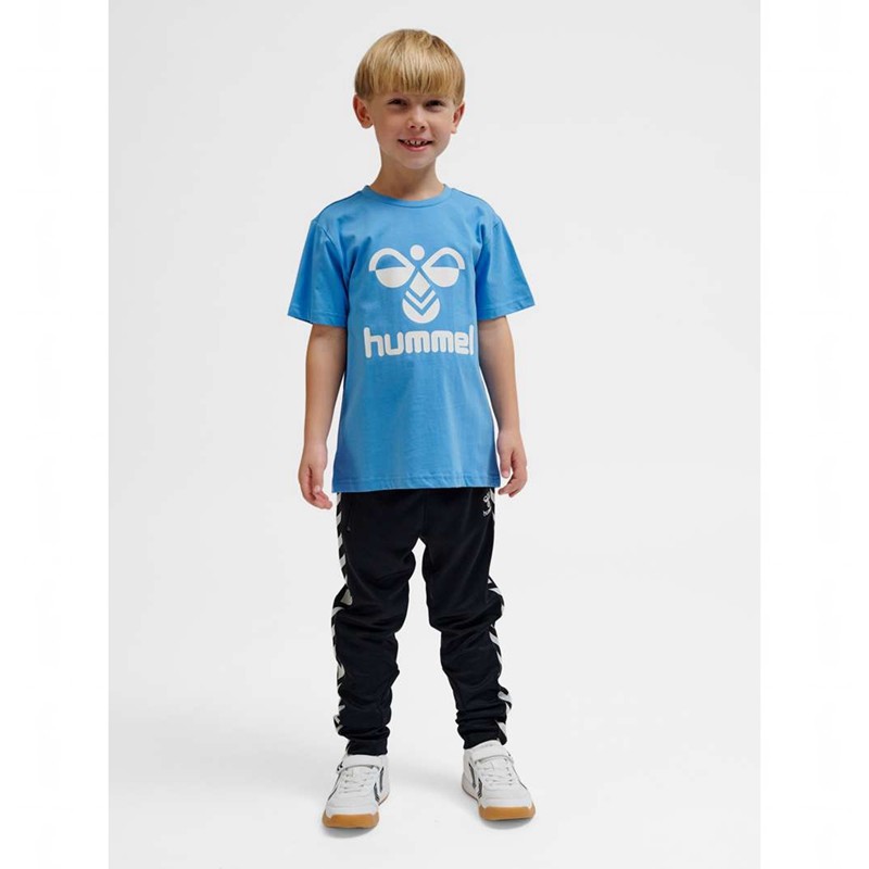 Hummel Tres S/S Kurze Hose Kinder Blau | 649862-511