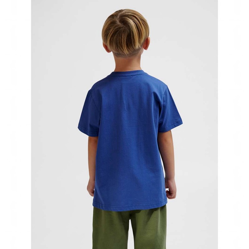 Hummel Tres S/S T-shirts Kinder Blau | 770067-249