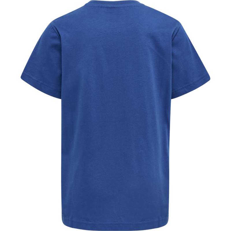 Hummel Tres S/S T-shirts Kinder Blau | 982961-676