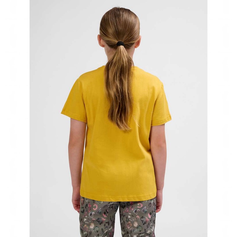 Hummel Tres S/S T-shirts Kinder Gelb | 112012-814