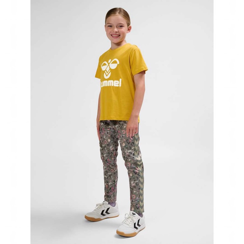 Hummel Tres S/S T-shirts Kinder Gelb | 112012-814