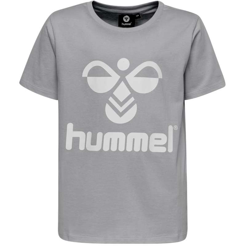 Hummel Tres S/S T-shirts Kinder Grau | 675722-224